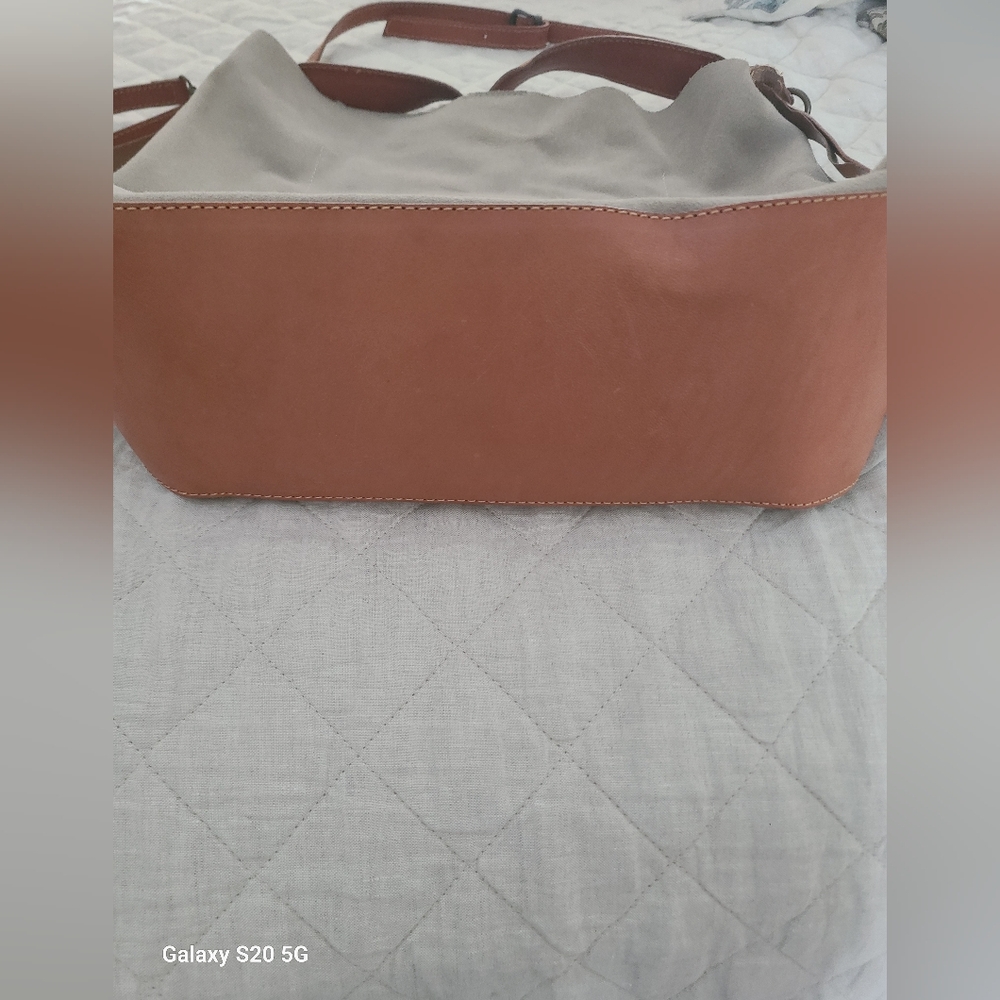 Sundance Laken Italy Suede Hobo Bag - Picture 4 of 5